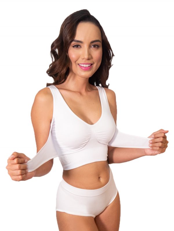 Push Up Bra Galess Brassier Levanta Busto Bandas Cruzadas