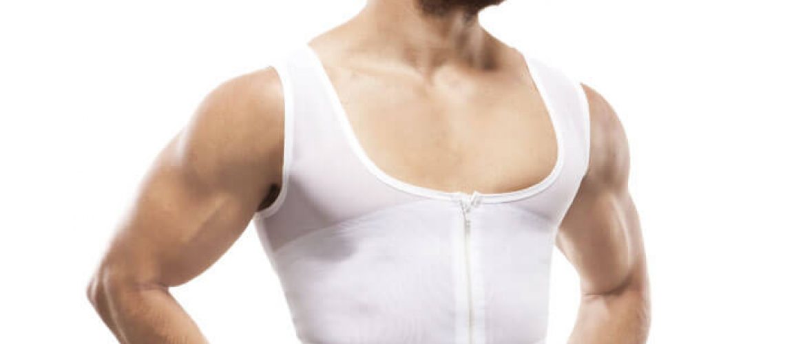 Faja tipo chaleco corrector para hombre